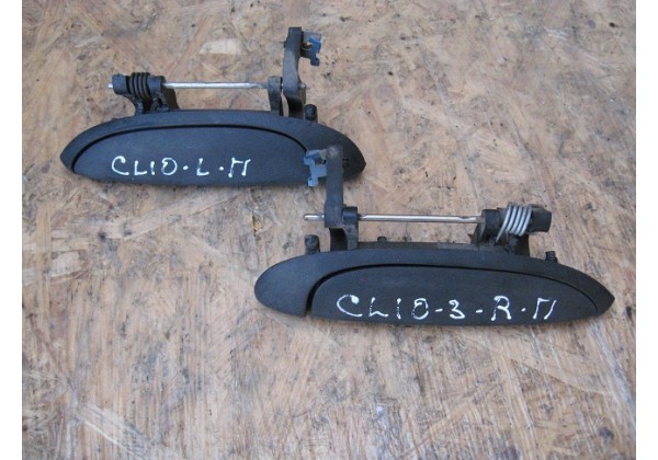 ручки зовнішні Renault Megane, Clio ІІ, Scenic, Symbol II, 7700433075, 7700433076, 7701471883, 7701471884